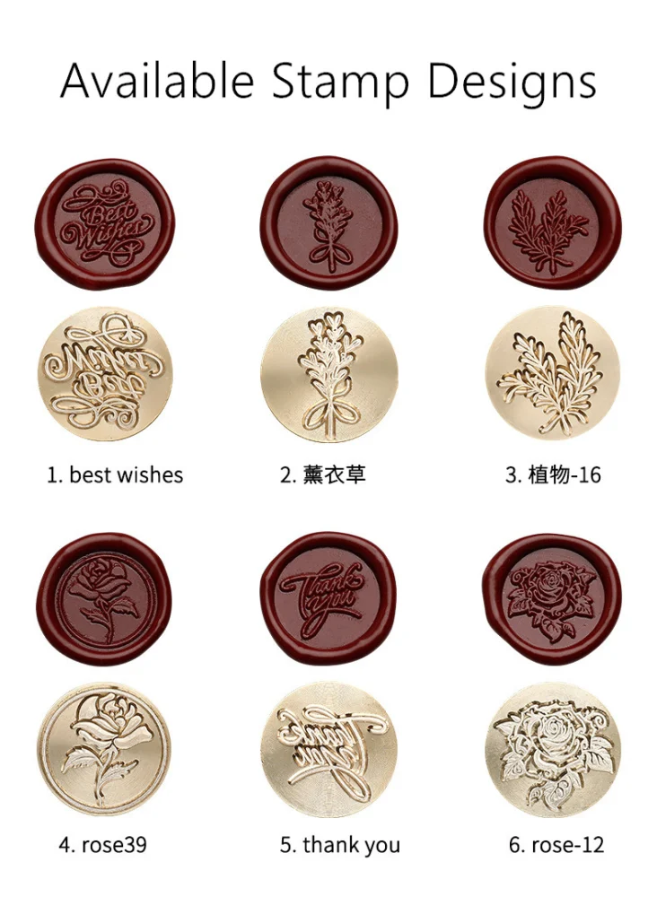 Custom Wax Seal Stamp Set – 52 Colors Wax Bead Kit for Wedding Invitations