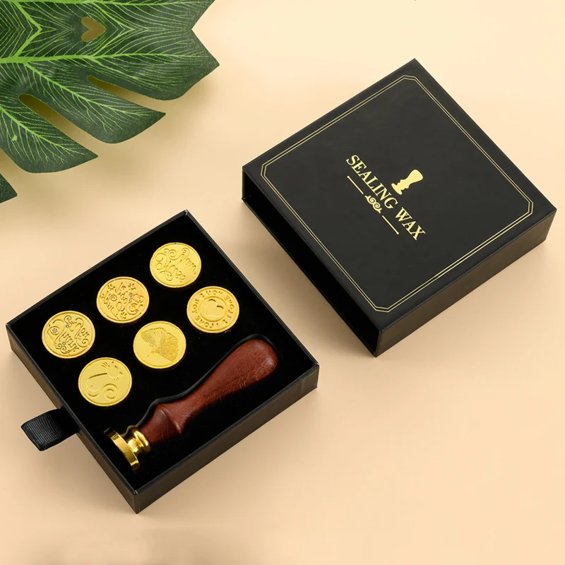 Custom Gift Box Wax Seal Stamp Set