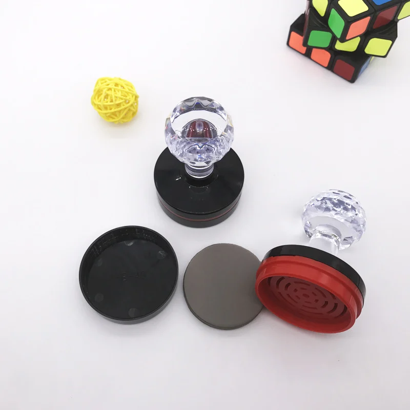 Crystal Flash Stamp with Handle – Pre-Inked Office Rubber Stamp
