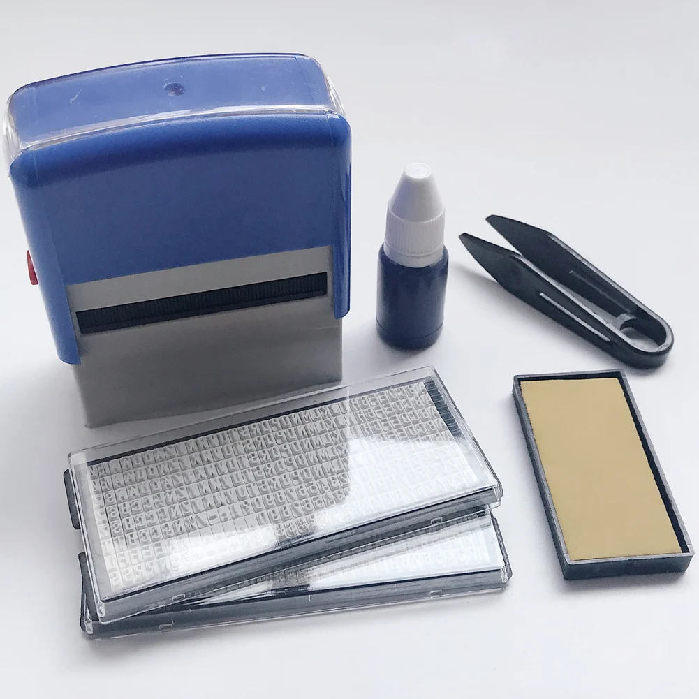 Custom Rubber Stamp Printer - Automatic Rolling Self-Inking Office Stamps…