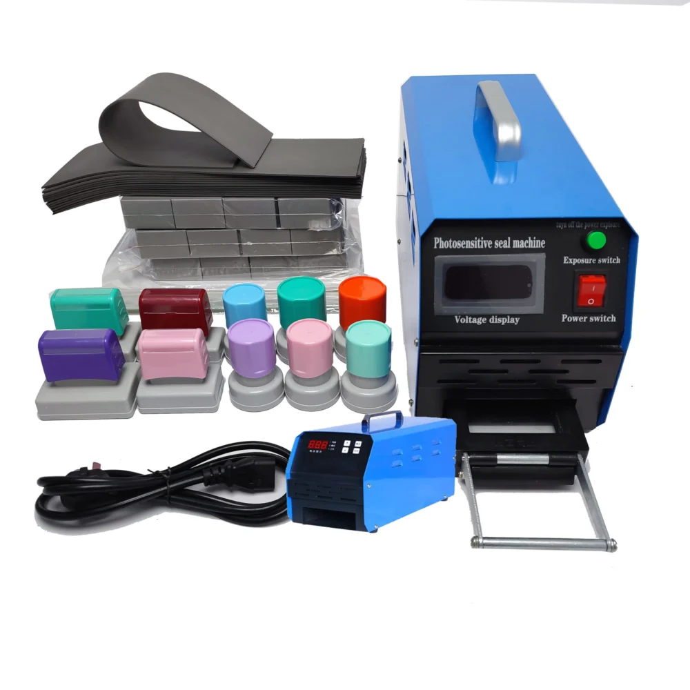K1000 Automatic Photosensitive Stamp Making Machine - Flash Seal Equipment for…