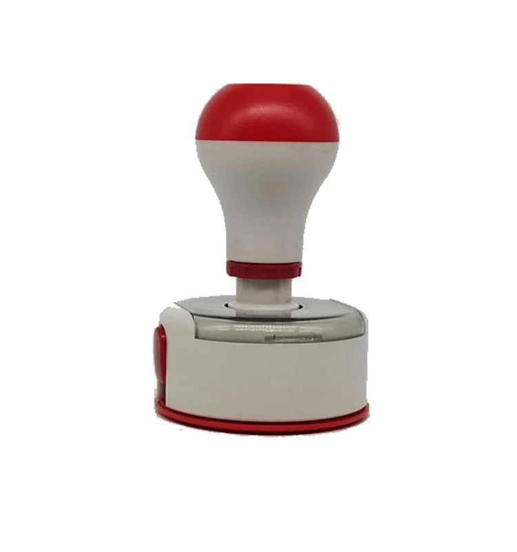SC45 45mm Pre-Inked Photosensitive Stamp with Double Foam Pad – Customizable