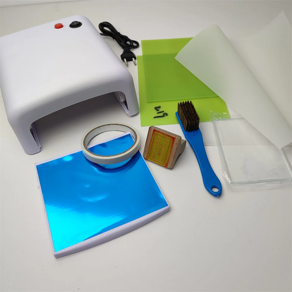 36W UV Exposure Unit - Industrial Polymer Stamp Maker with Self-Inking…