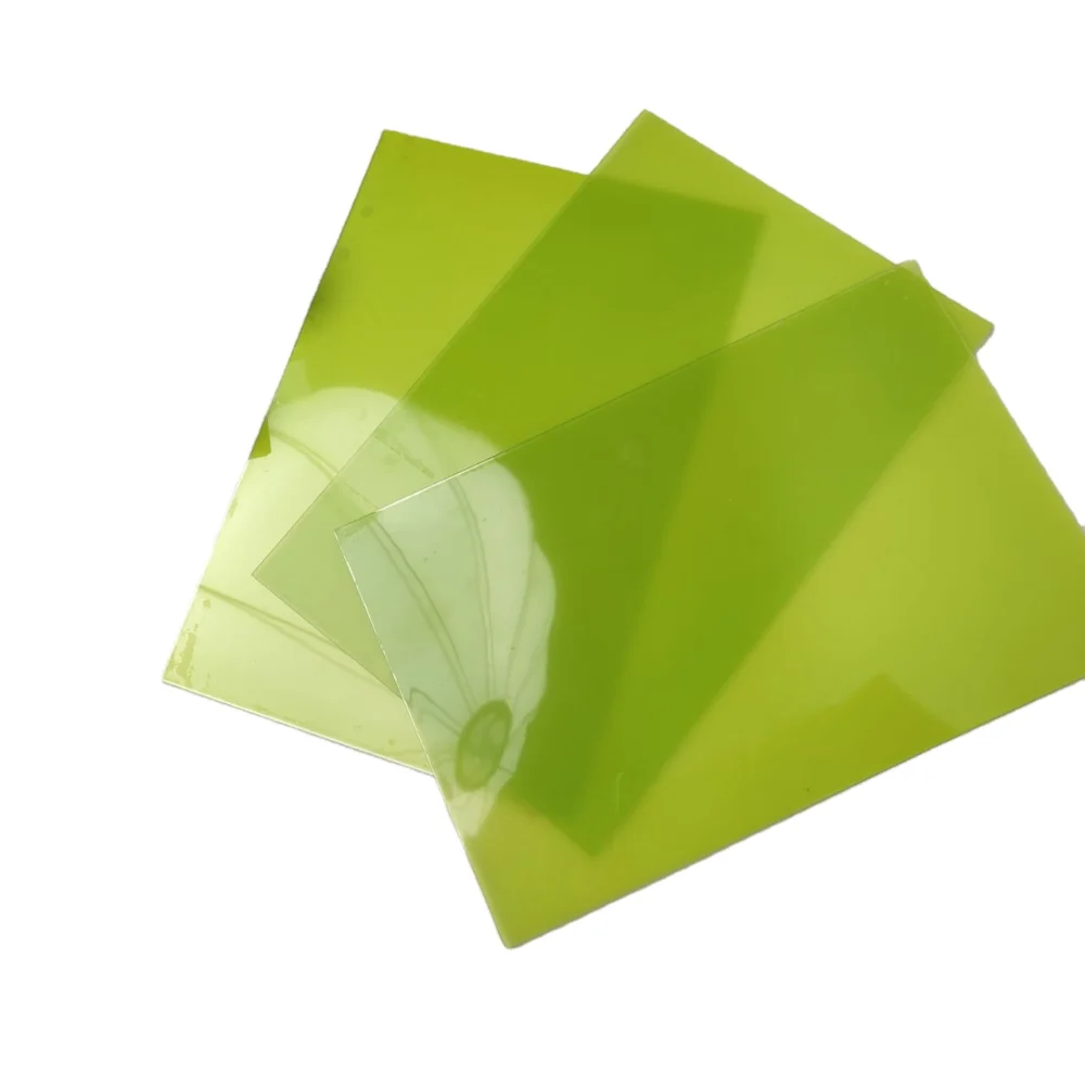 Green A4 Washable Polymer Plate - Hard Stamp Material for Professional Rubber…