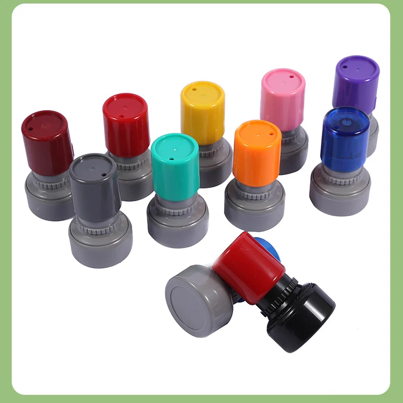 HA28 Self-Inking Custom Rubber Stamp - 11 Color Options & Logo Customization
