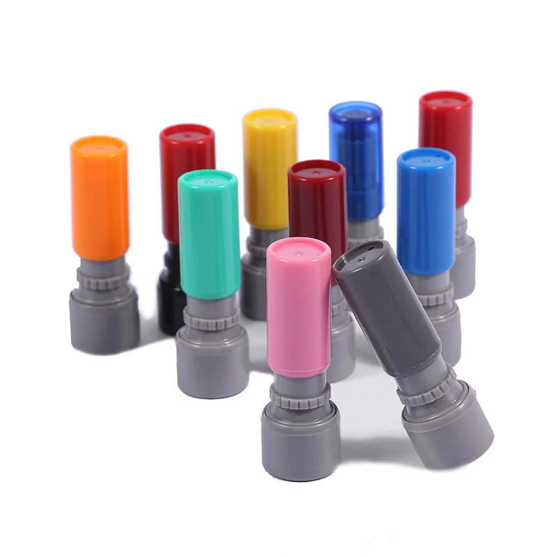 HA12 Mini Flash Stamp Set - 11 Color Teacher Reward & Feedback Stamp