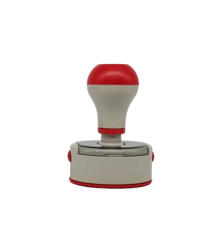 SC Series Custom Photopolymer Flash Stamp with Self-Inking Handle - Business Stamp