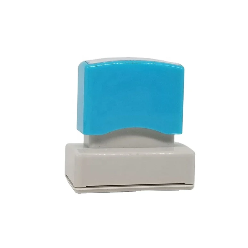 SK5020 Pre-Inked Photopolymer Flash Stamp Handle - Rectangular Mount for…