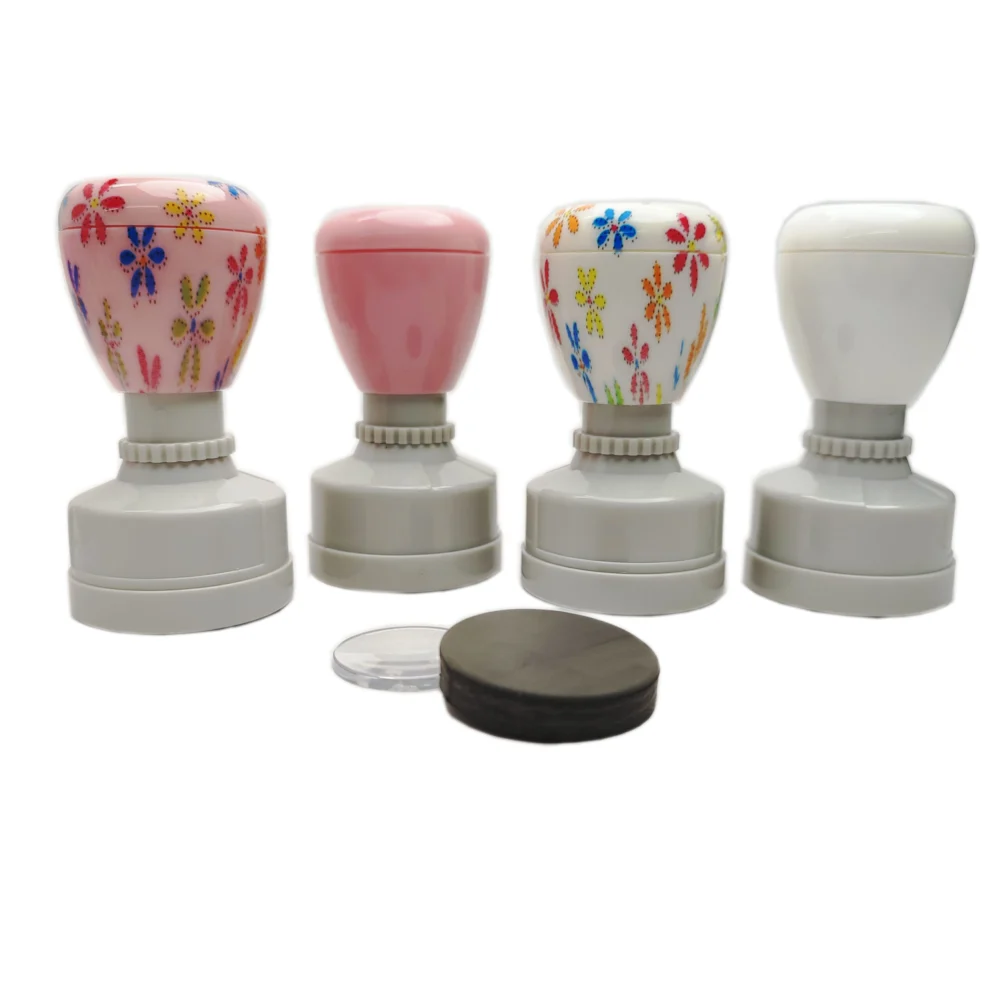 Custom Logo Pastel Teacher Stamp - HA Series Pre-Inked Flash Stamp with Holder