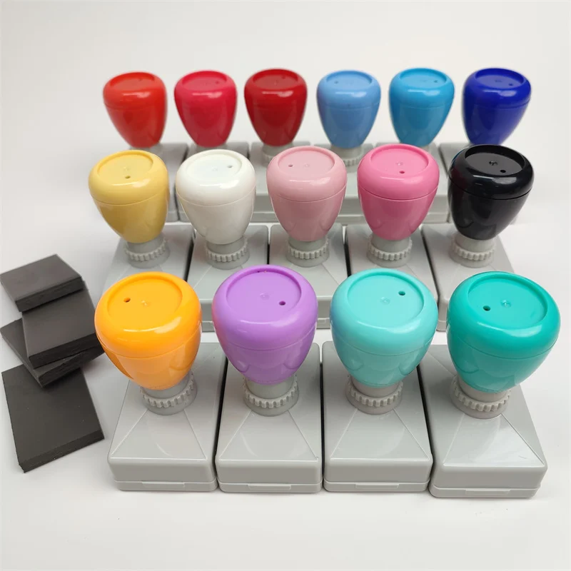 HA3252 32×52mm Blank Flash Stamp with Stand - Pre-Inked Rectangle Stamp for…