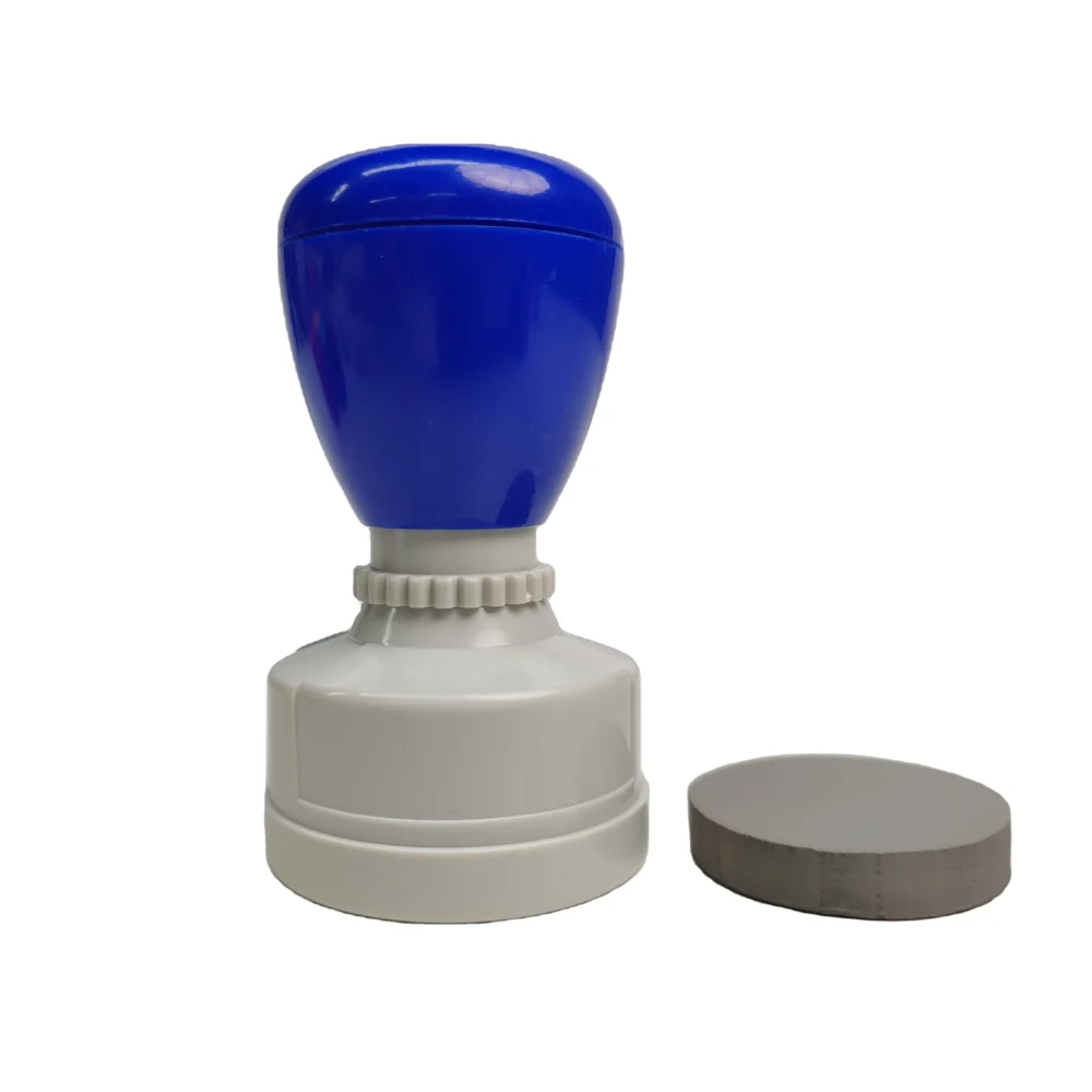 HA Series Round Office Stamp - Self-Inking Rubber Flash Stamp (15 Colors)