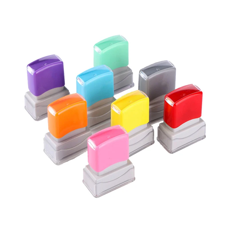 KJA33135X Custom Children's Name Stamp – Textile & Book Labeling Stamp