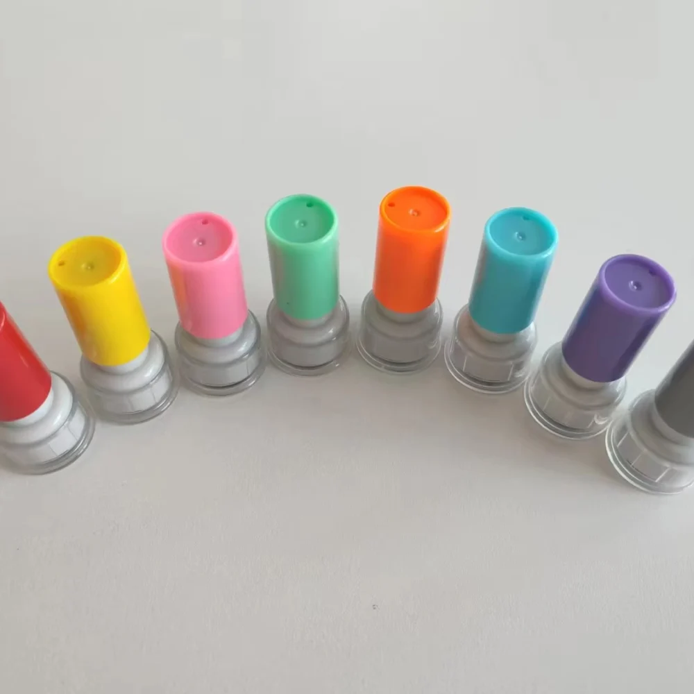 SK Series Round Dual Foam Pre-inked Stamp – Teacher & Student Flash Stamp Set