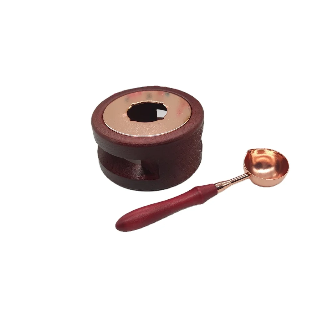 Wax Seal Warmer Kit - Wax Melting Pot Spoon Tool for Custom DIY Sealing Stamps…
