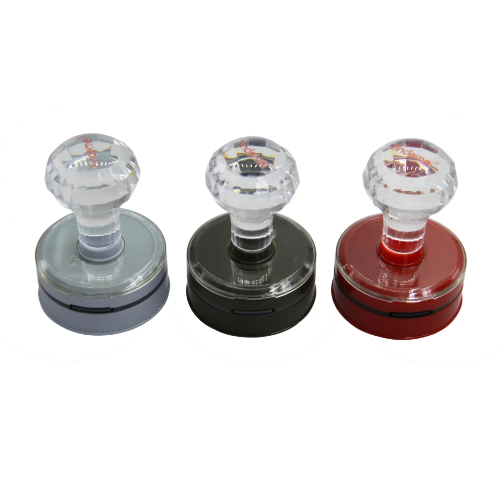 DH Series Self-Inking Flash Stamp - Light Sensitive Office Seals in Square,…