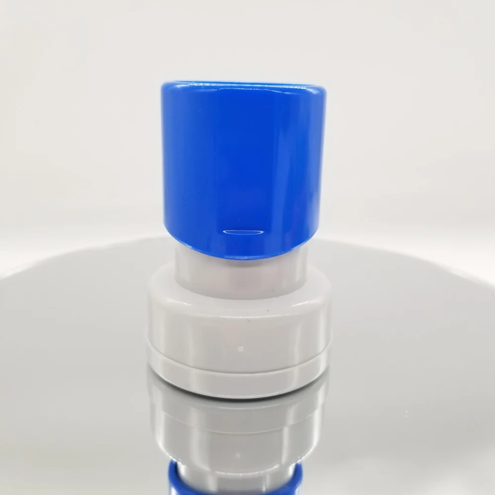 Blue Large Round CGS Flash Stamp – Bulk Photopolymer Office Stamp