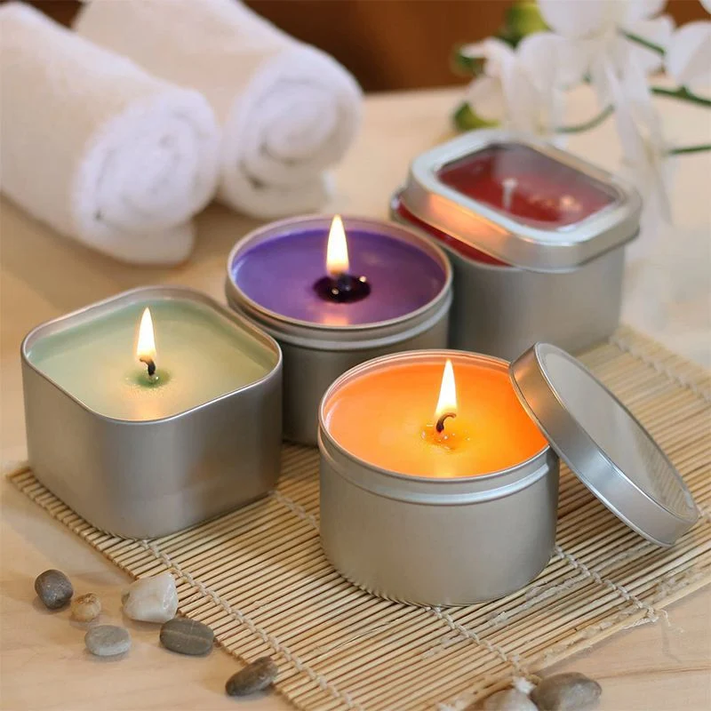 Christmas DIY Scented Soy Wax Candle Making Kit in Tins - Beginner Friendly……
