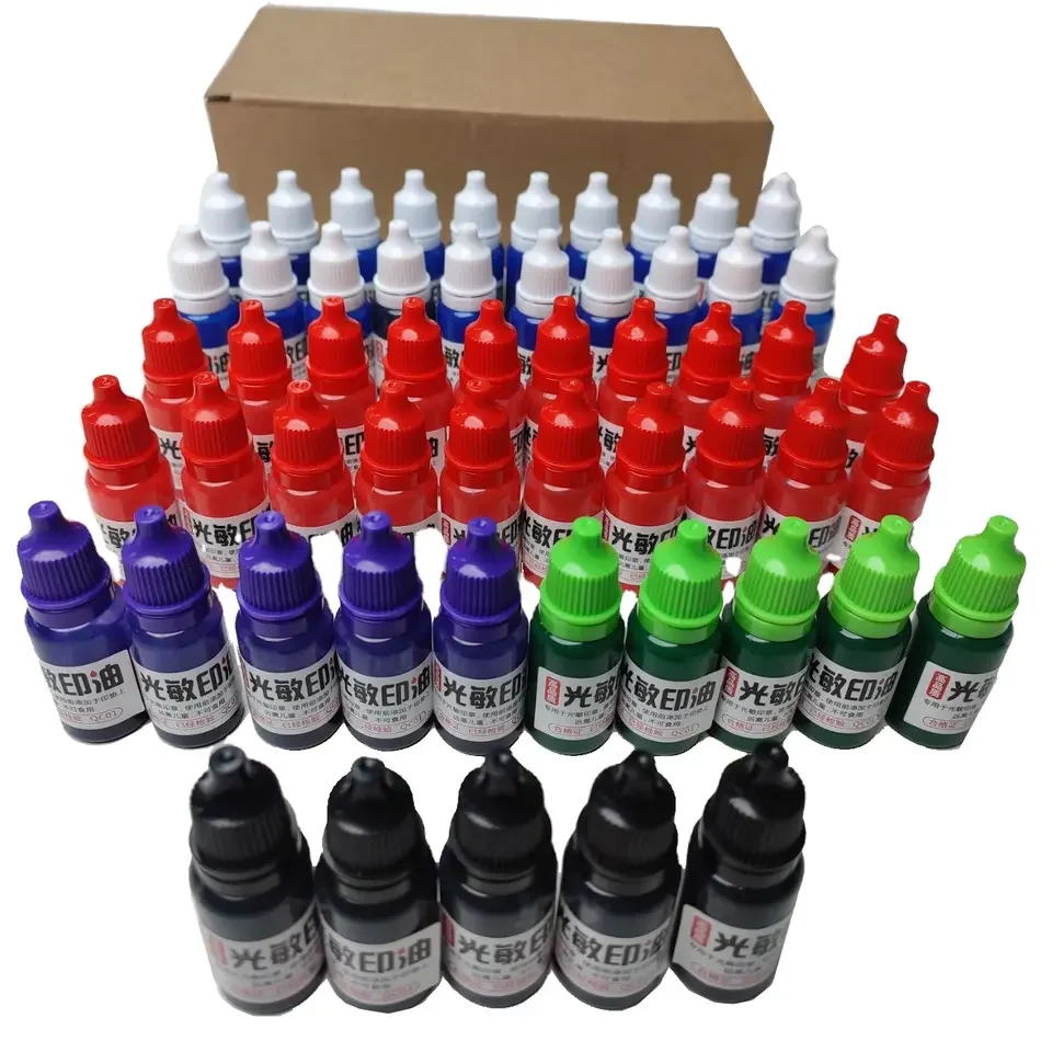 1L Black Flash Stamp Ink Refill - High-Quality Self-Inking Stamp Pad Ink for…