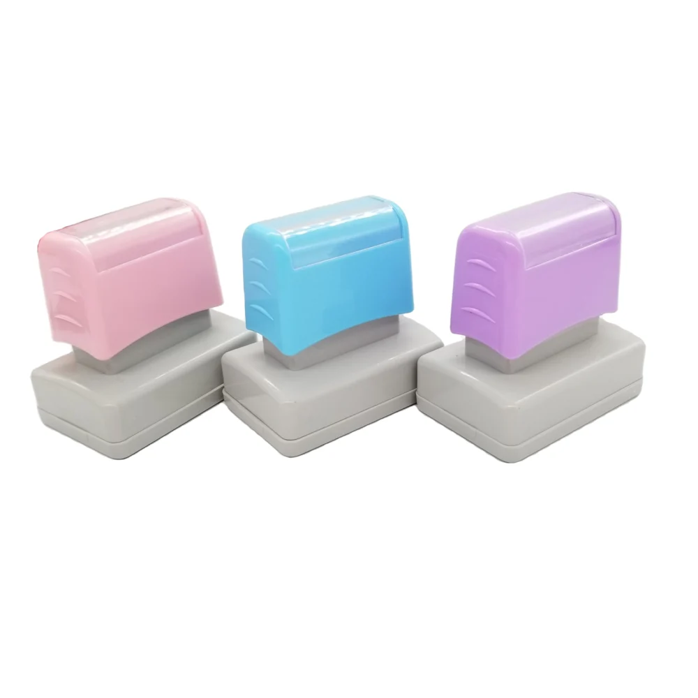 Unique Pastel CGS Flash Stamp – Custom Office Photopolymer Stamp – 40+ Sizes