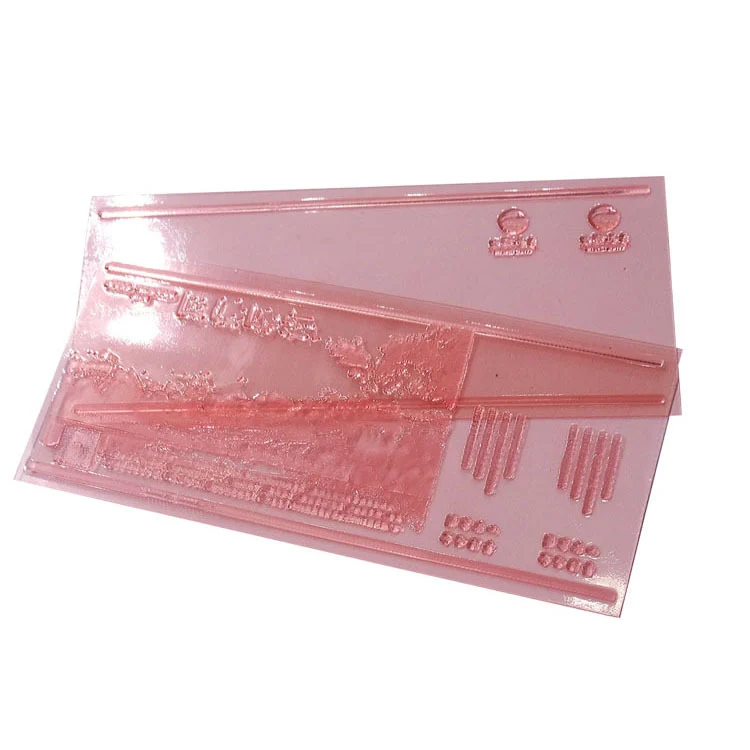 Water-Washable Photopolymer Resin for Flexo Stamp Making