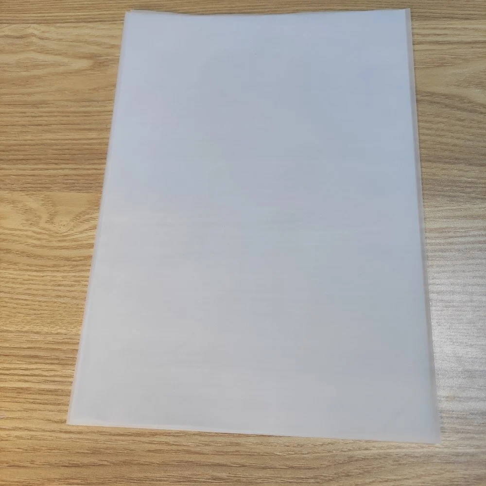 LS010 A4 Parchment-Effect Film – 50 Sheets for Decorative Flash Stamps