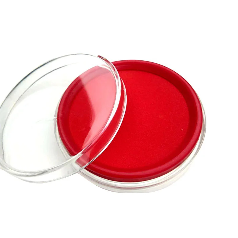 Large Round Ink Absorption Pad - Custom Color Stamp Pad for DIY Cards & Office Use