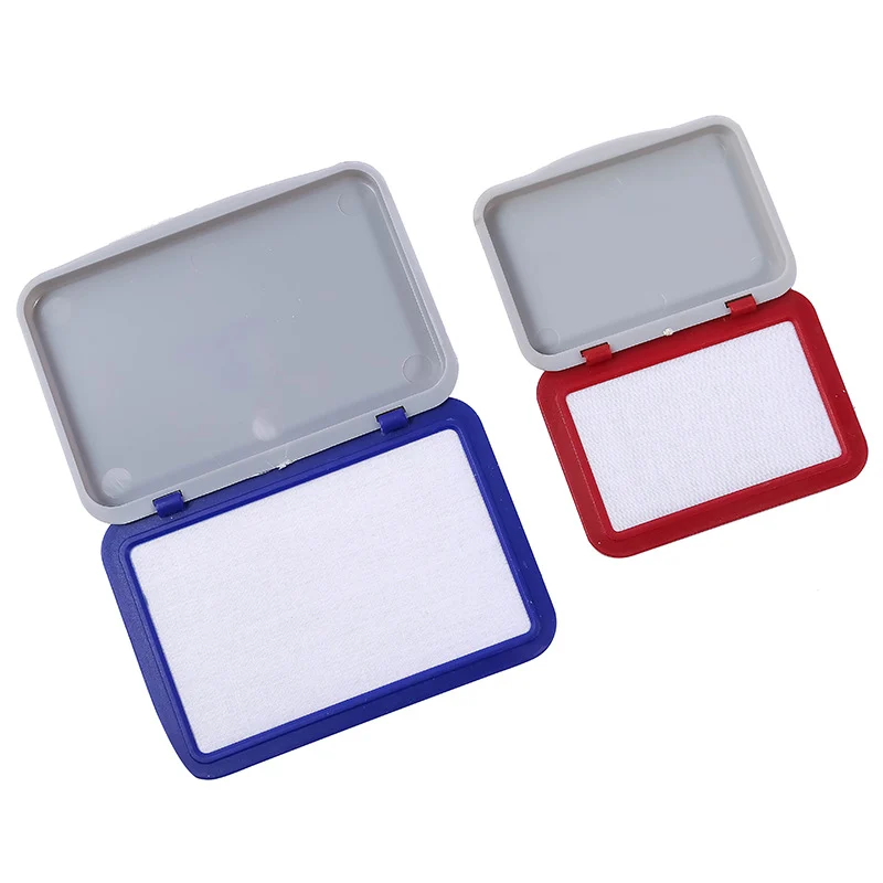 Professional Fingerprint Ink Pad - Black Embossing Stamp Pad for Office Documents