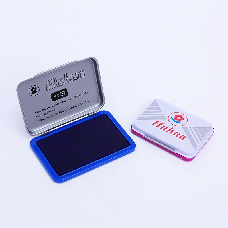 Refillable Quick-Dry Ink Pad - Custom Wooden Rubber Stamp Ink Pad