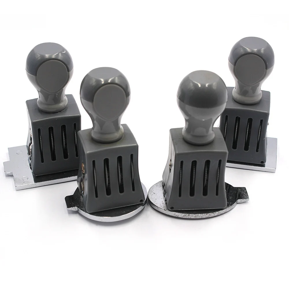 Metal Date Stamp - Pocket Embossing Seal for Office Use