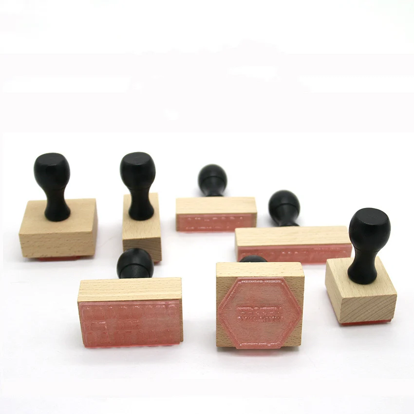 Custom Polymer Clear Stamp - High-Quality Resin Rubber Stamps for Crafts