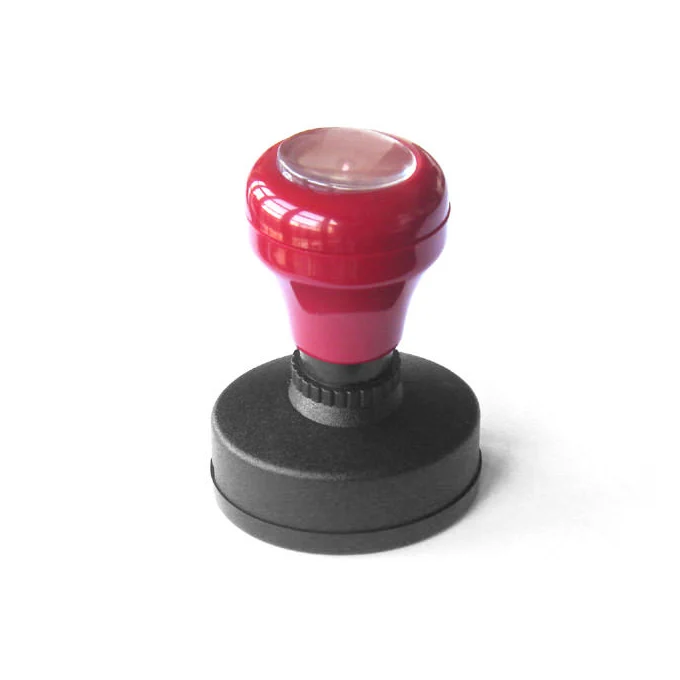 Round Flash Pre-Inked Stamp Holder - Model CB-Round 45 with Multi-Color Options