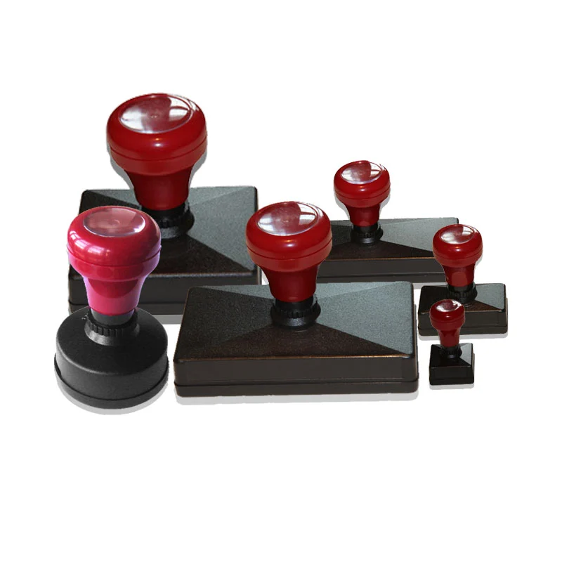 Professional Flash Pre-Inked Stamp Handle - Model CB-3535 Office Stamp Set