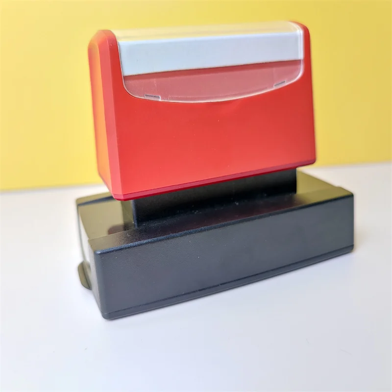 Custom Color Auto-Inking Office Stamp - Multi-Color Rubber Stamp Set…