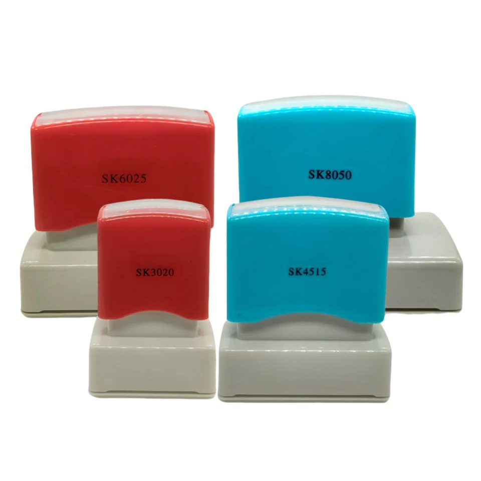 Custom Logo Stamp - Dual-Foam Color Shell Flash Stamp (4mm Foam Pad) - Mobarn…