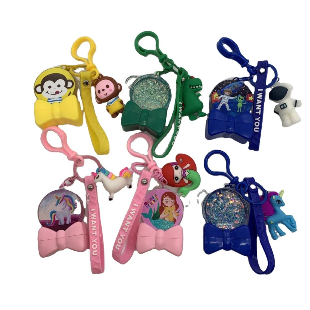 Custom Kids Name Stamp Set - Washable Fabric Ink Stamp with Keychain
