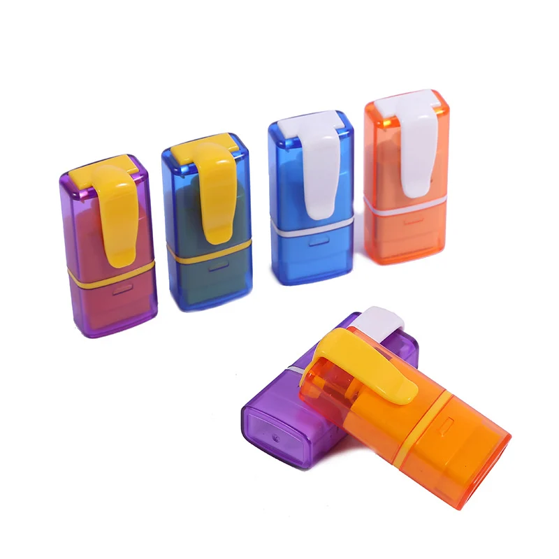Mini Pen-Style Flash Stamp - Pocket-Sized Name Stamp for Kids