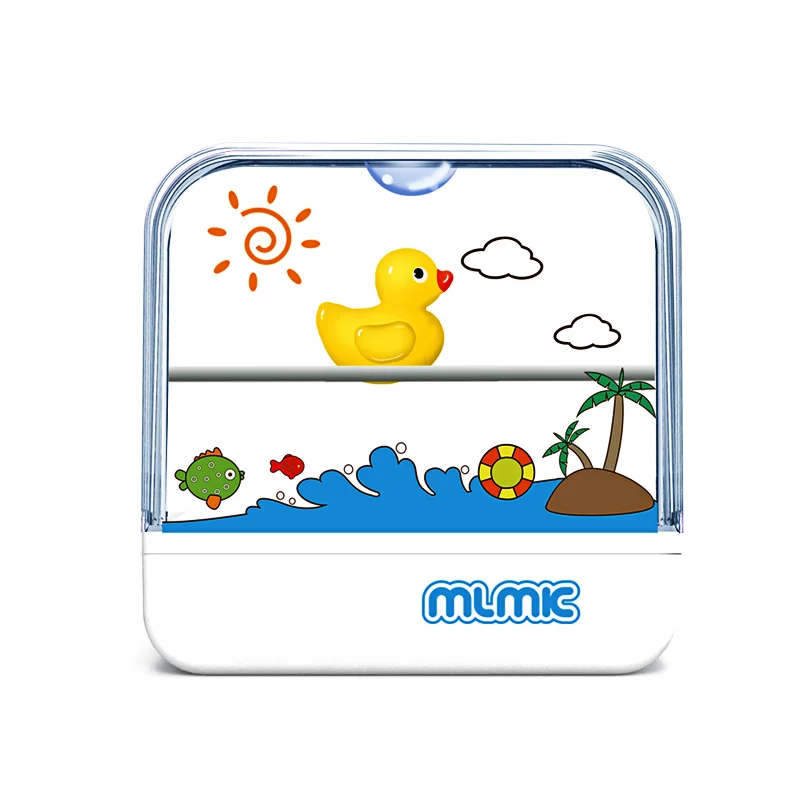 Floating Square Name Stamp Set - Waterproof Fabric Stamp for Kids