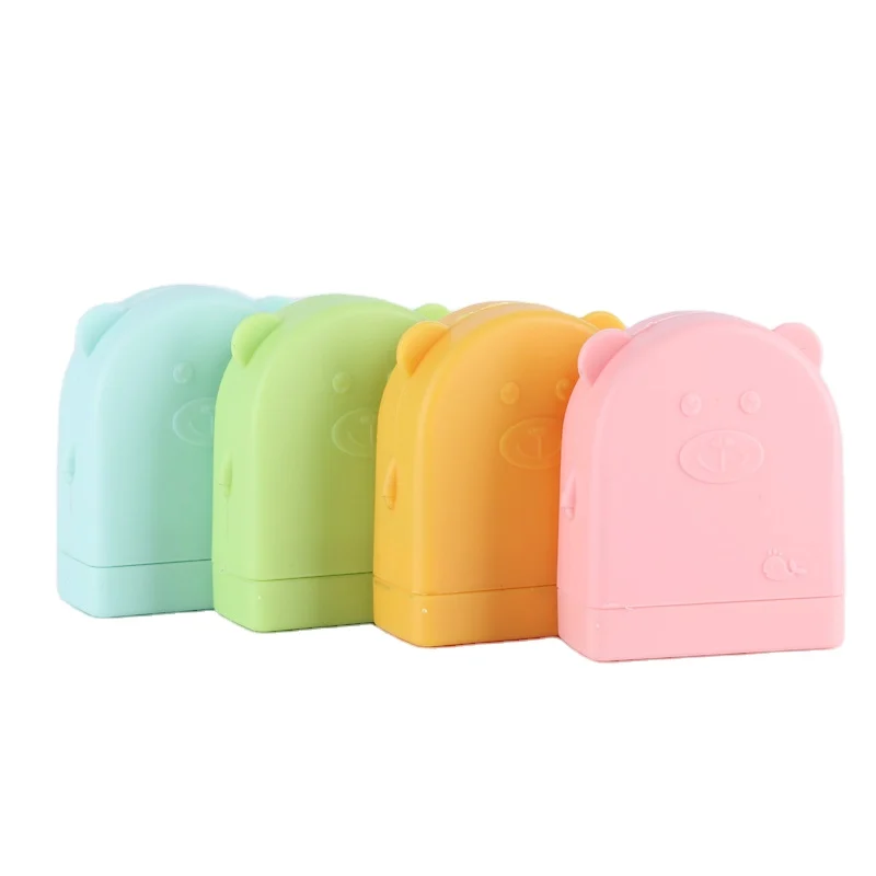 Monster Teacher Stamp Set - Washable Fabric Name Stamp for Kids