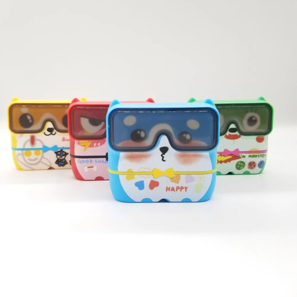 Cartoon Kids Clothing Stamp Set - 13x43mm Washable Fabric Stamp