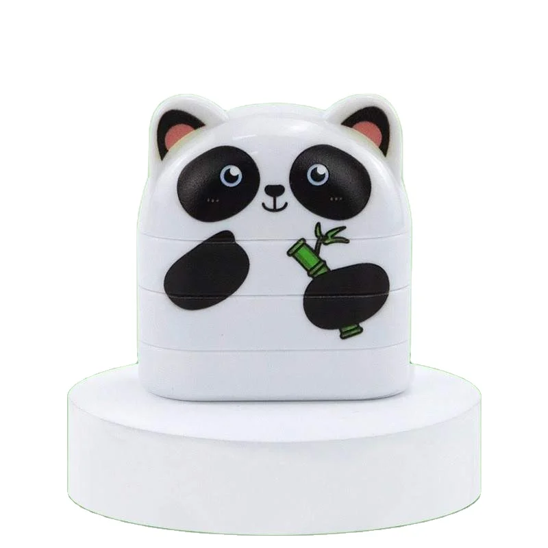 Customizable Cartoon Flash Stamp Set - 10x40mm DIY Name Stamp