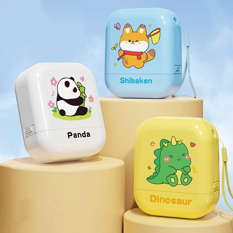 Animal-Themed Self-Inking Name Stamp Set – AS-1436 FunStamp Pro