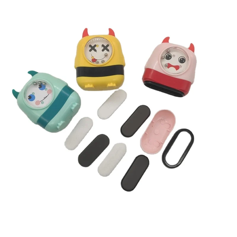 ABS Safe Material Kids Stamp Set – Custom Cartoon Toy Stamps for School & Home Use