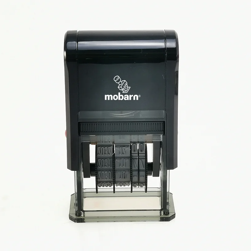 D-0524 Self-Inking Date Stamp – German Ink – Adjustable Office Seal