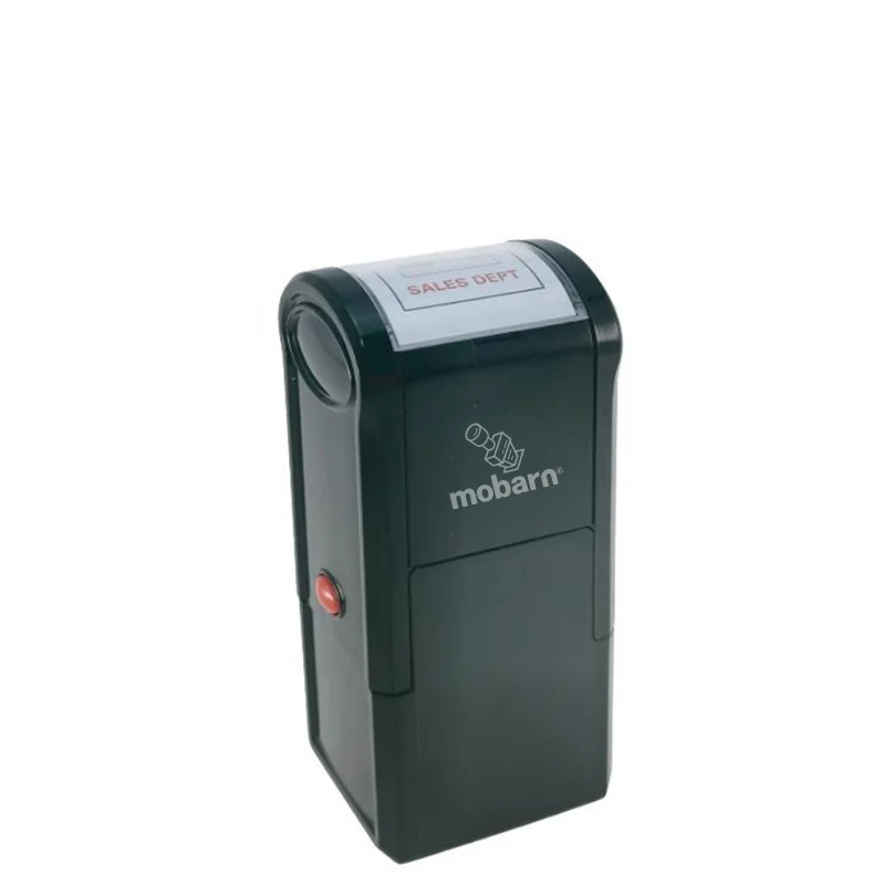 DT-2525C Teacher's Custom Logo Stamp – Self-Inking Square Stamp – Refillable Ink
