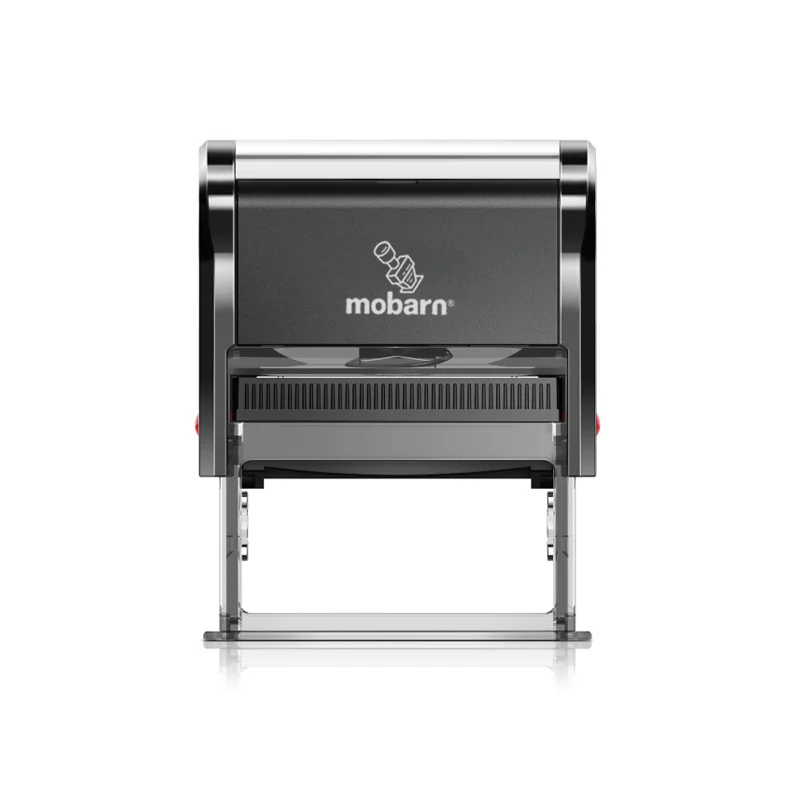 S-1847 Self-Inking Office Stamp – 18×47mm Large Imprint – Custom Logo