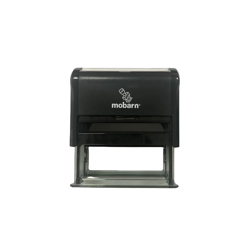 S-2060 Self-Inking Stamp – 20×60mm Large Clear Imprint – Custom Office Stamp