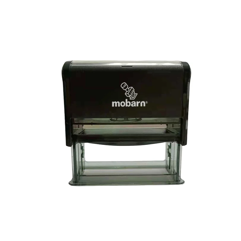 S-2575 Professional Flash Stamp – 25×75mm Large Imprint – Self-Inking Office Stamp