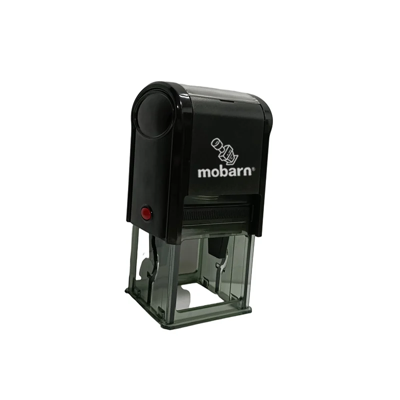 S-3232 Self-Inking Stamp – 32×32mm Square Imprint – German Ink Technology