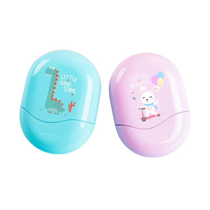 Dinosaur & Bunny Glitter Photo Stamp Set – Kids Safe DIY Toy Stamp