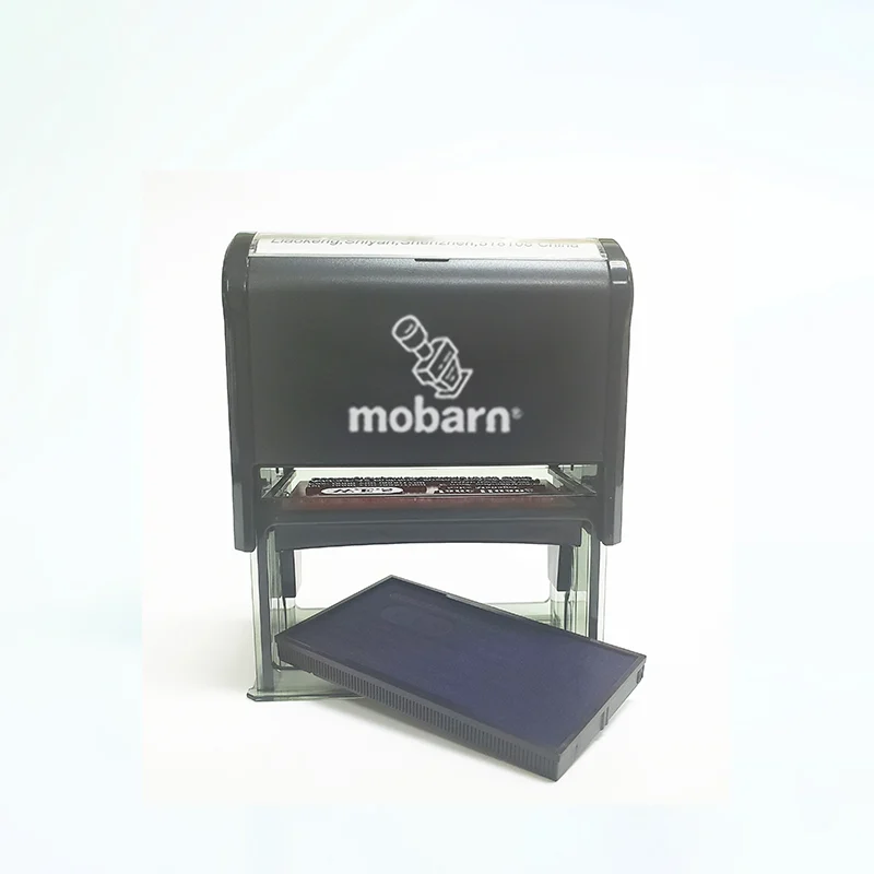 S-4060 Metal Stamping Self-Inking Stamp – 40×60mm Large Imprint
